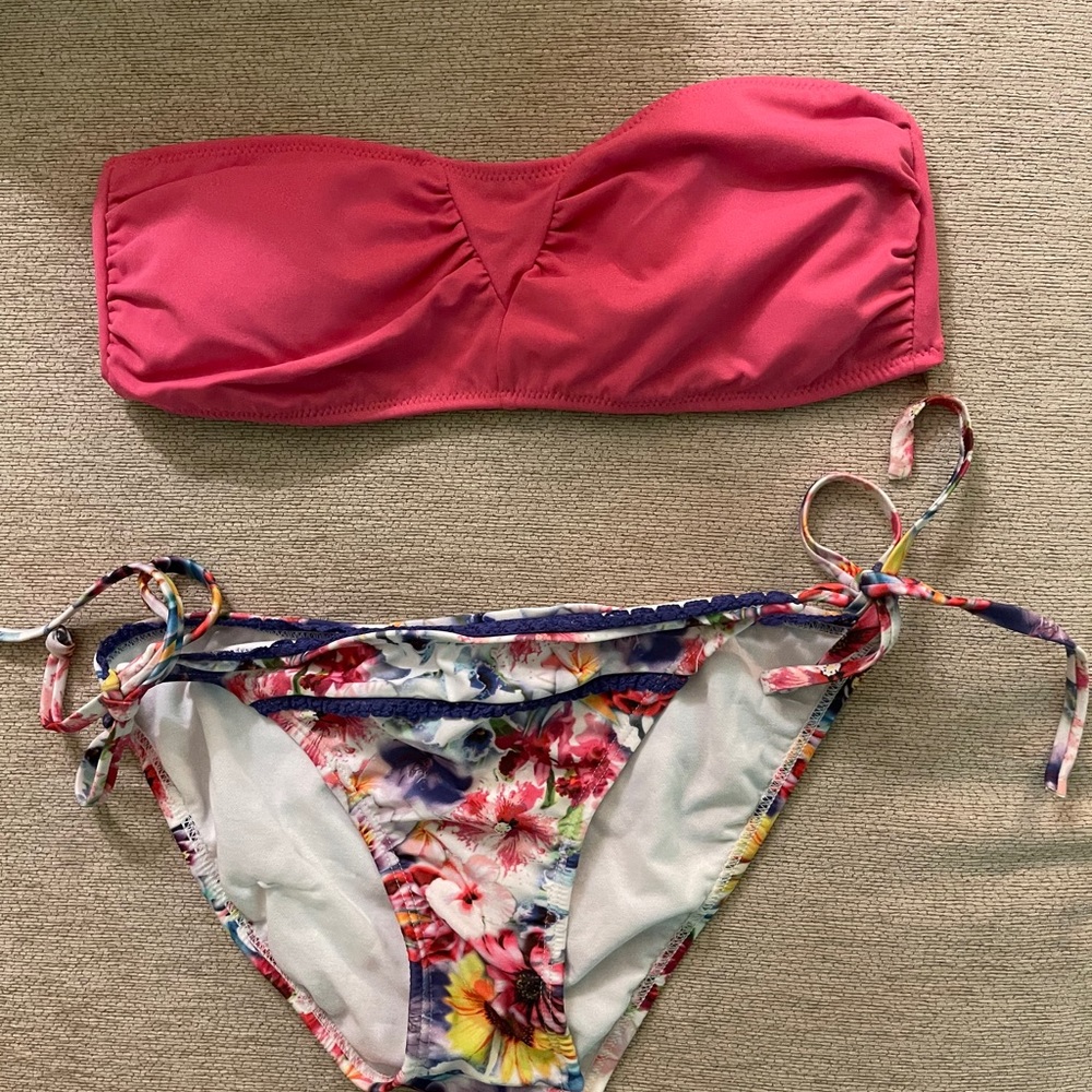 Two piece bikini vans
